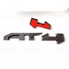 Auto 5PC Grill Door Rear Gloss Black AT4 Sierra OVERLAY