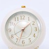 Small Round Clock Circular Base Mute Corrosion Resistance Quartz Bedside
