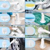 Electric Spin Scrubber, Cordless Cleaning Brush with 8 Replaceable Cleaner