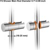 Maydahui Hand Shower Bracket Holder Universal Adjustable for Bathroom Slide