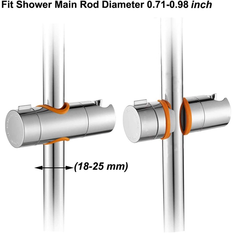 Maydahui Hand Shower Bracket Holder Universal Adjustable for Bathroom Slide