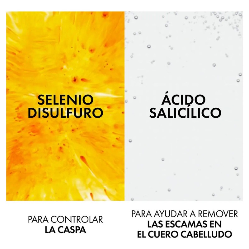 Shampoo Anticaspa Vichy Dercos Para Cabello Seco 200 Ml