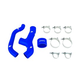 Mishimoto MMHOSE-SUB-INT6BL Silicone Intercooler Hoses Compatible With Subaru WRX/STI 2006-2007 Blue