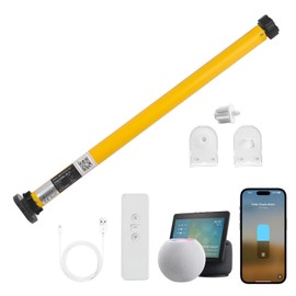 Smart Blinds Motor for 1.5"(38mm) Shade Tube Work with Homekit, Build with Matter Over Thread, Type-C Rechargeable Roller Shade Motor, Work with HomeKit, Home Assistant, Alexa, Motorized Blinds