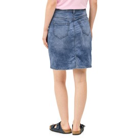 Cecil Damen Jeansrock mit Schlitzdetail