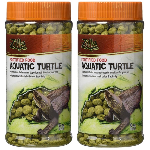 Zilla Aquatic Turtle Food (Set of 2)