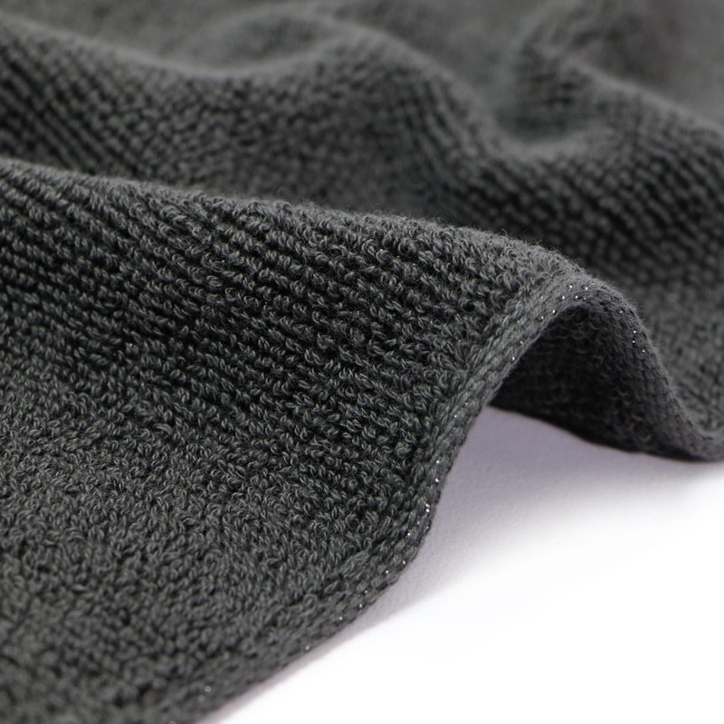 Imabari Towel Iori "IORINO/Nagamochi" Face Towel, Charcoal