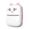 Portable Mini Thermal Printer Wirelessly BT 200dpi Photo Label Memo