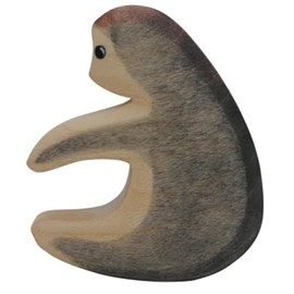 HolzWald - 5956 - Exotic Animals, Sloth, Small, Wood, Handmade, 6 cm x 5 cm x 2 cm