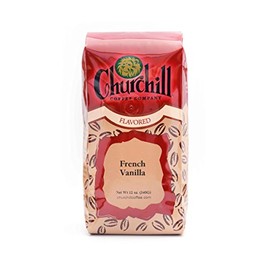 Churchill Coffee French Vanilla 12 oz - Whole Bean