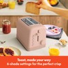 bella 2 Slice Toaster, 6 Setting Shade Control w Reheat,