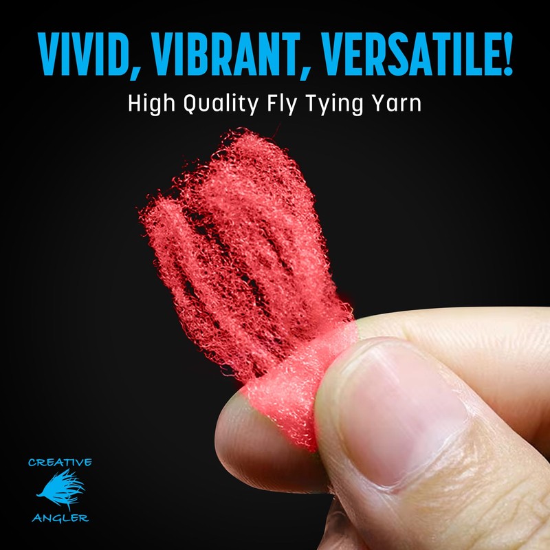 CREATIVE ANGLER Float Poly Yarn - Professional Synthetic Fly Tying