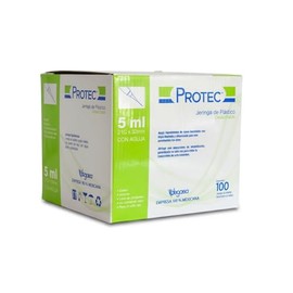 Protec Jeringas Hipod?rmicas 5 Ml Aguja 21G