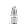 Mcredy 5Pcs RC Airplane Bullet Spinners Propeller Adapter Saver Silver