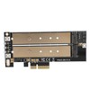 Adapter Card PCI-E B-keyM-key M.2 NGFF+NVME Interface NGFF SSD Hard
