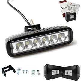 Eagle Lights Elite Series 6 inch LED Light Bar - 2500Lm Output, Flood Pattern