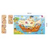 APLI Kids 17917 Pirate Ship Puzzle Observation, 104 Pieces, Multi-Coloured
