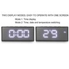 Digital Clock Energy Saving Backlight LED Mirror Digital Display Electronic