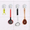 1st Choice Clear Plastic Suction Cup Hooks, 12 Pack Ultra