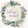Serviettes "Kranz Lieblingsmensch" 20 Pieces
