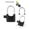 QWORK Alarm Lock, 110 Db Universal Security Alarm Lock System