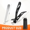 Angled Head Toe Nail Clippers for Thick Nails for Seniors,
