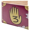 Gravity Falls Mystery Shack Secret Journal 3 Wallet Bi-Fold ID