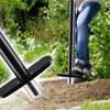 Sod Plugger Garden Bulb Planter Tool,Long Handle Grass Plugger with