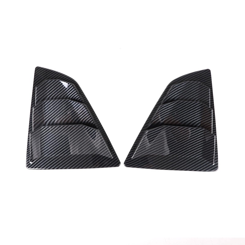 Daeiclru Rear Side Window Louvers Compatible with Nissan 370Z 2009-2020,