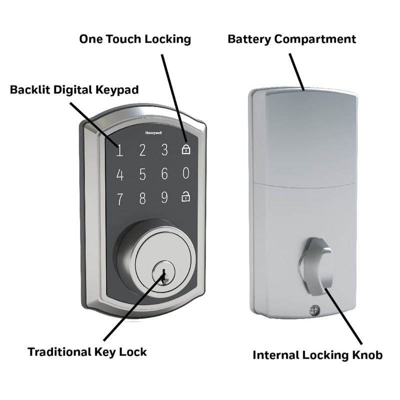 Honeywell Safes & Door Locks - Keyless Entry Door Lock