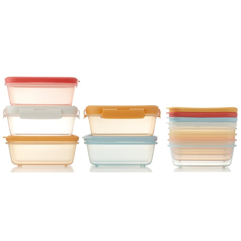 リス リベラリスタ 保存容器 フードコンテナ 1050ml ロック L スカイブルー