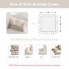 Loom and Mill Luxury Jacquard Sofa Arm Covers 2 PCS,