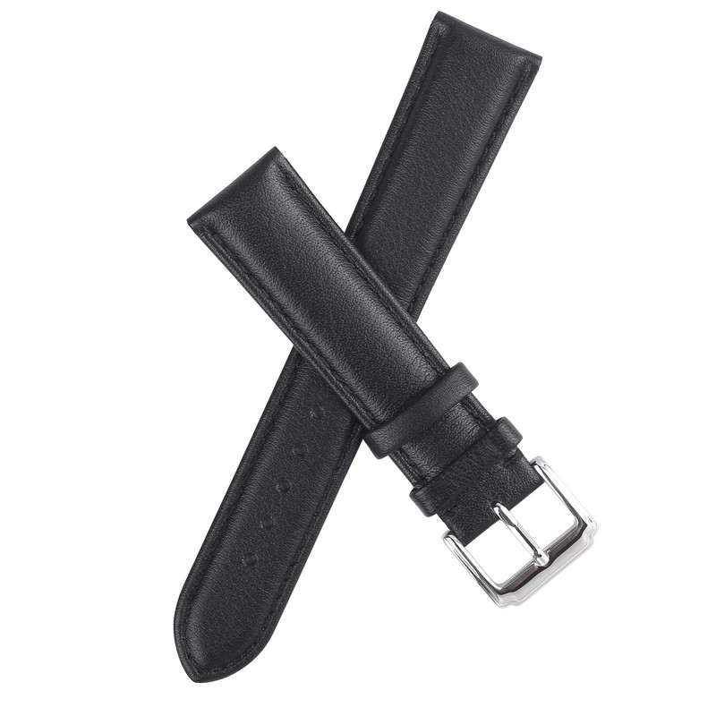 Berfine Calf Leather Replacement Watch Strap Extra Soft Watch Band