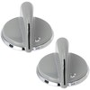 BLUE ELF 2pcs WH01X10462 Dryer Control Knob with Reinforced Metal