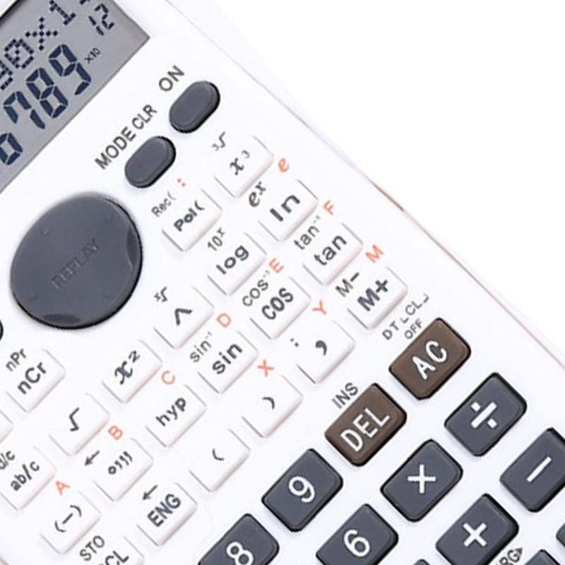 Scientific Calculator, 12-Bit Maths Calculator with 240 Functions, Large Display,