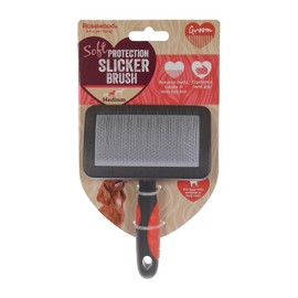 Rosewood Soft Protection Slicker Brush for Dogs, Medium