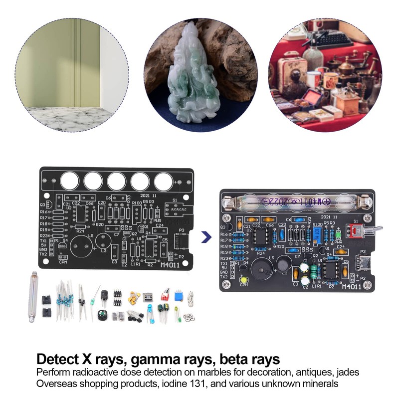 M4011 Disassembled DIY Geiger Counter Parts Kit Module Nuclear Radiation