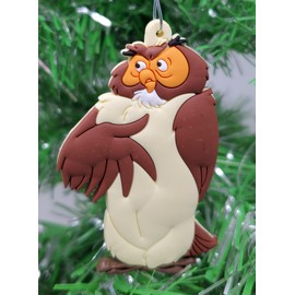 100 Acre Woods Pooh Bear and Friends Wise Owl Christmas Ornament (Unique Shatterproof Design)