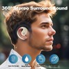 NEW Ultra Bone Conduction Earphones Open Earbuds with Immersive Audio
