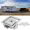 Embedded Panel Lock Stainless Steel Rectangular Trailer Paddle Door Key