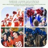 YELARXI Metallic Cheerleading Pom Poms Cheer Pompoms, 12 Inch with