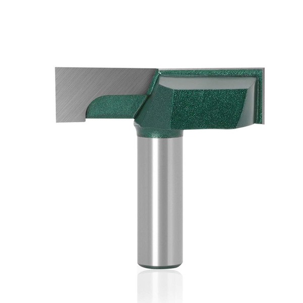 Gasea 2-1/4 Inch Diameter Large Bottom Cleaning Router Bit, 1/2