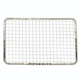 [TFS] Disposable Grate Square Netting Rectangular Type 11.0 x 7.1 inches (280 x 180 mm) (20 Sheets) For Iwatani Stoves For Yakiniku Camping
