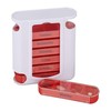 1 x 7 Day Weekly Pill Box 4 Compartments English