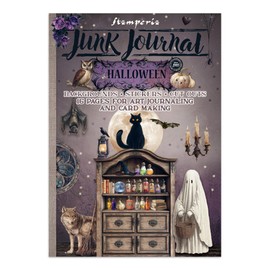 Stamperia - Junk Journal Stickers, Cut-Outs, and Backgrounds for Scrapbooks, Albums, Card Making, Bullet Journalling and More, Perfect for Hobbies, Crafts, and Gifting (Halloween)