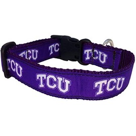 College Dog Collar (Small, TCU)