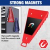WORKPRO Magnetic Wrench Organizer, 15-Slot Gripper Reverse Wrench Holder for