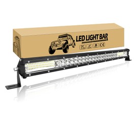 Willpower 24 Inch 216W LED Light Bar 12V 24V Slim Off Road Driving Lights IP67 Waterproof Spot Beam Work Fog Lamps for 4X4 Offroad Truck Car ATV SUV Vehicle Boat Lighting