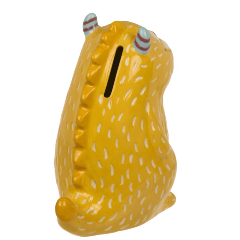 Yellow Monster Money Box Monster Piggy Bank