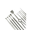 Set of 10 Pieces Skin Retractors and Tissue Desmarres Eyelid